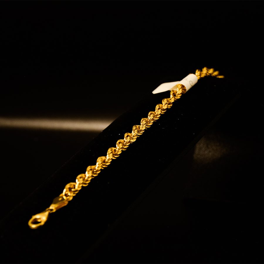 PULSERA CORDON CHINO — pulseras en oro, vista 3