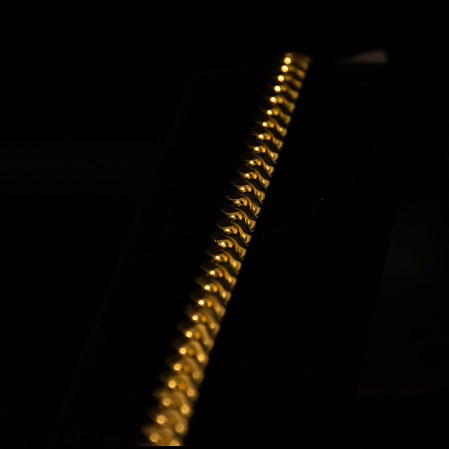 MONACO CLASSIC PAVE BLANCA — pulseras en oro, vista 3