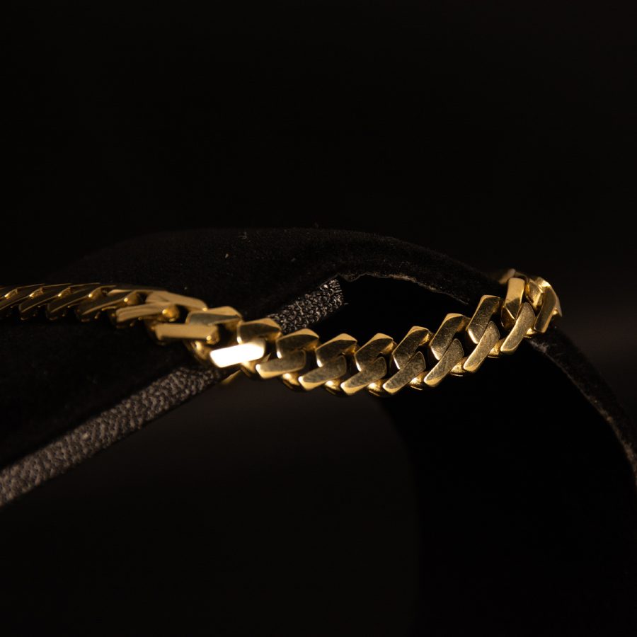 MONACO EDGE PAVE BLANCO — pulseras en oro, vista 4